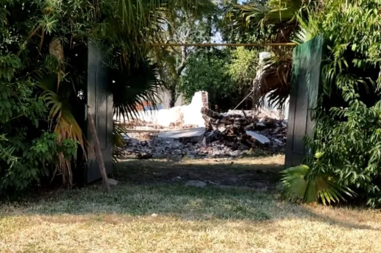 Presidente de la Cámara Argentina de Comercio compra y demuele la casa rural de Zorraquín en Concordia